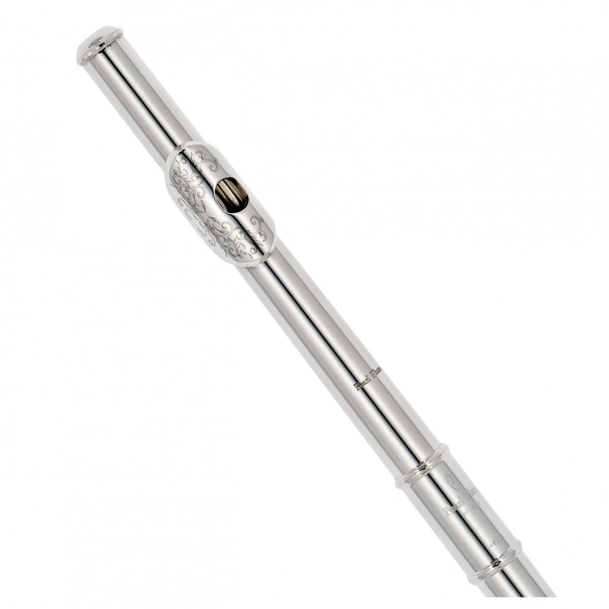 Pearl Quantz 665RE Flute - Limited Edition Offset, C-Foot , Brezza 958 Silver Head Joint, Engraved