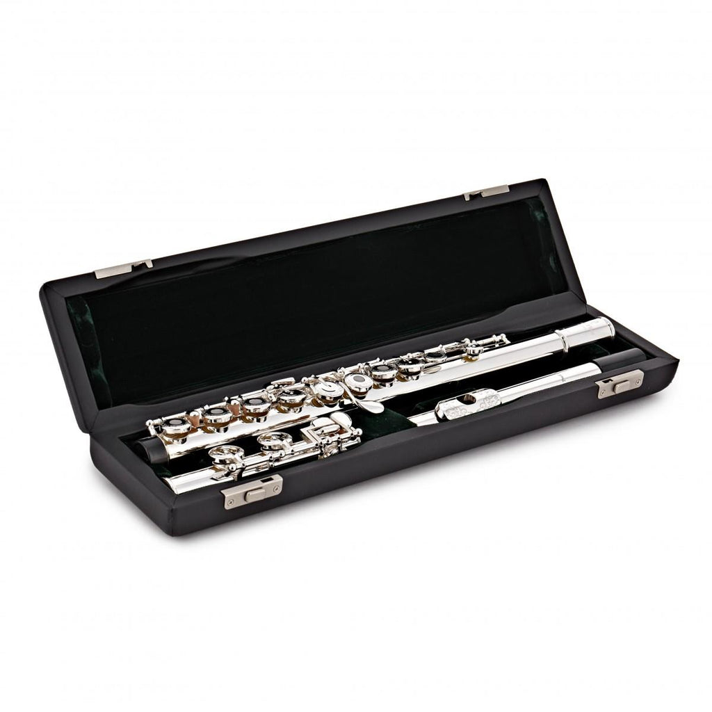 Pearl Quantz 665RE Flute - Limited Edition Offset, C-Foot , Brezza 958 Silver Head Joint, Engraved