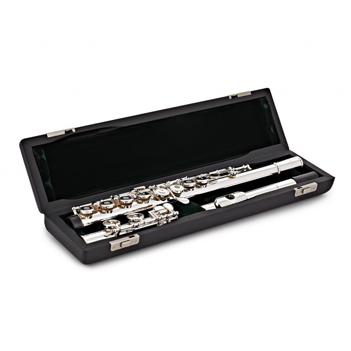 Pearl Quantz 665RE Flute - Limited Edition Offset, C-Foot , Brezza 958 Silver Head Joint, Engraved