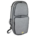 Tom & Will Baritone Horn Gig Bag - Grey with red interior