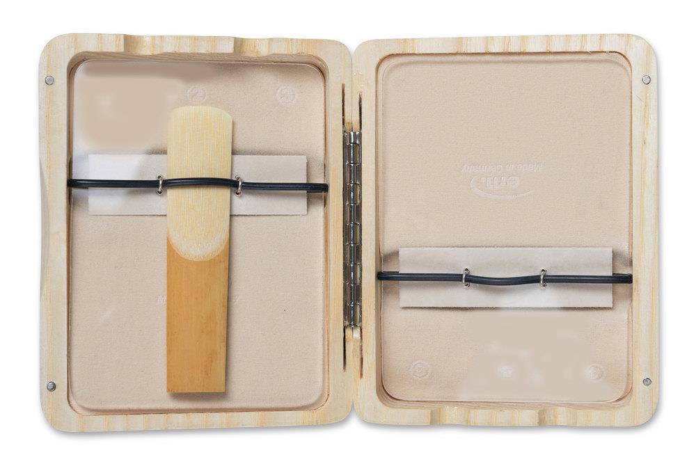 Gewa Case for Alto Sax Reeds - Natural Wood