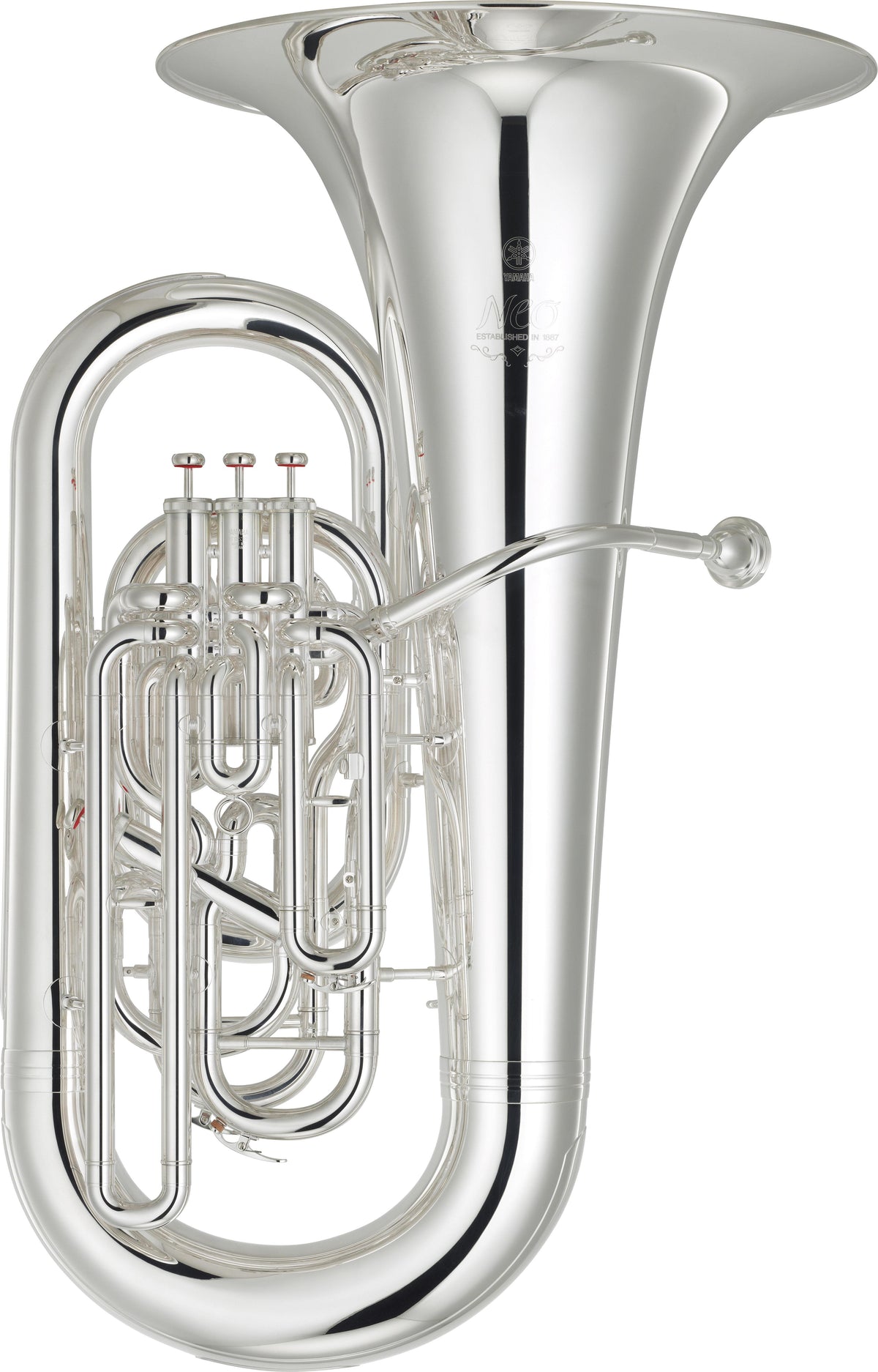 Yamaha YEB632S02 Neo EEb Tuba in Silver Plate