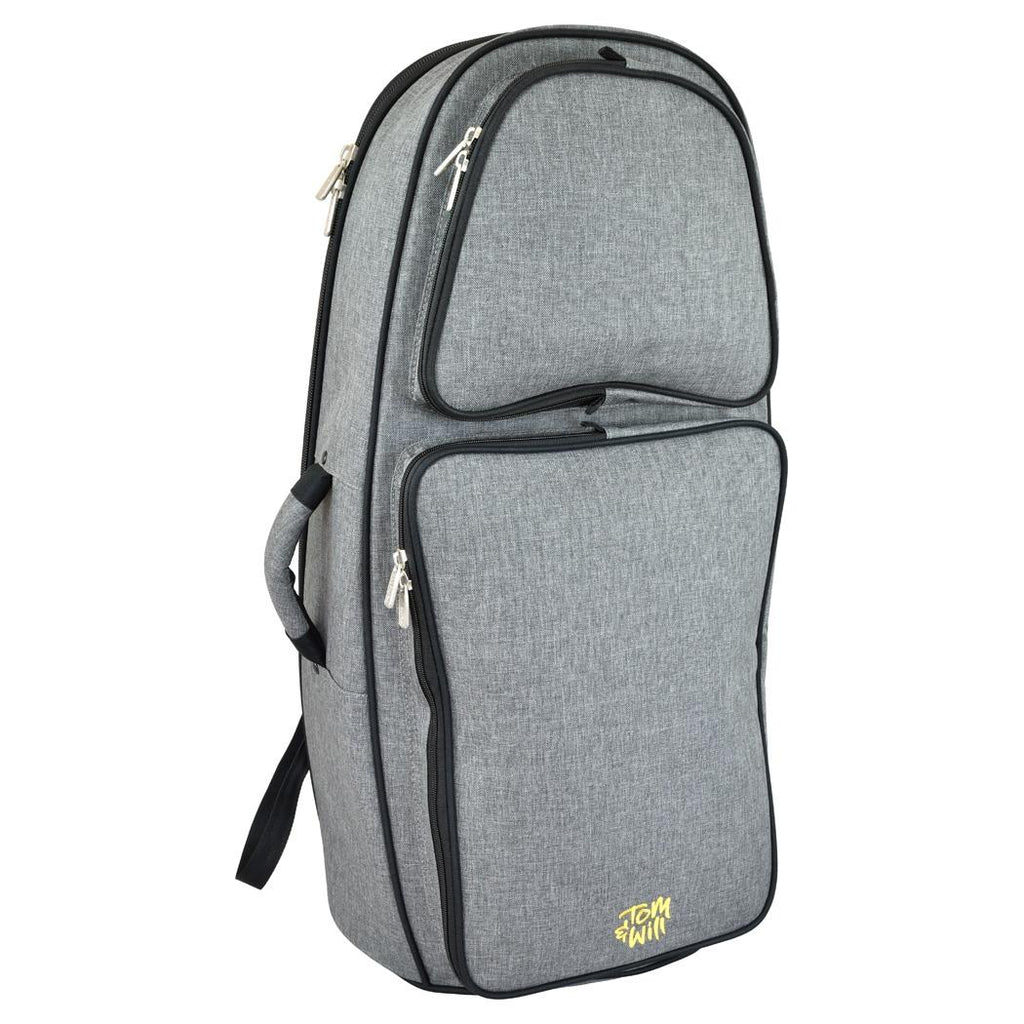 Tom & Will Euphonium Gig Bag - Grey with Red Interior