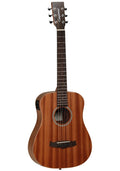 Tanglewood Travel Size Orchestra Mahogany Top + EQ with Bag