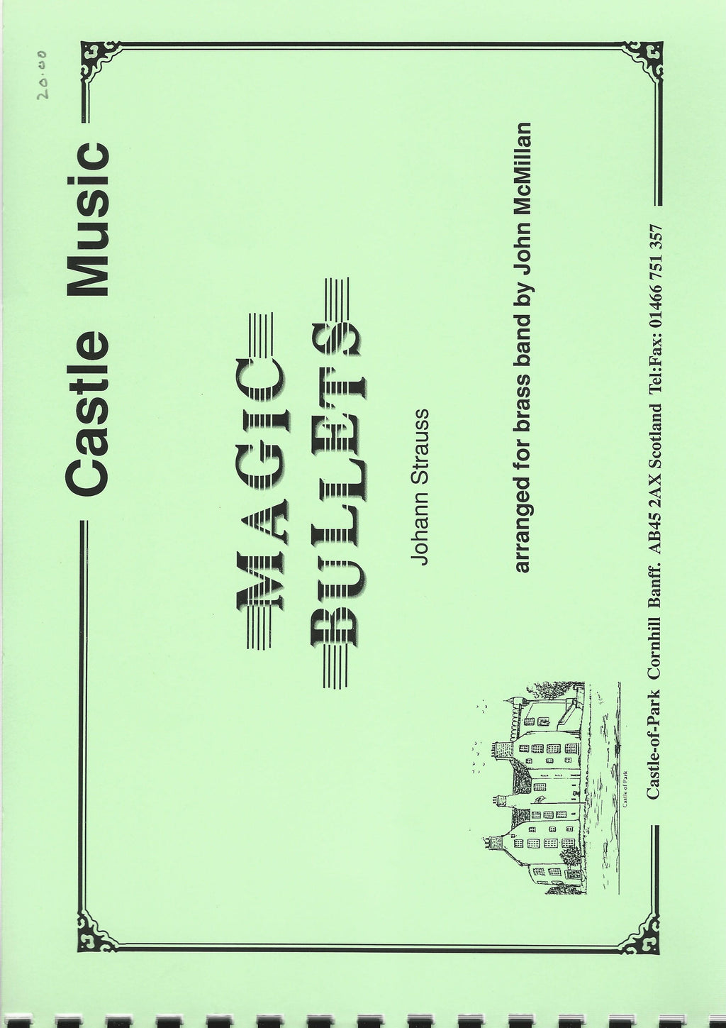 Magic Bullets for Brass Band - Johann Strauss, arr. John McMillan