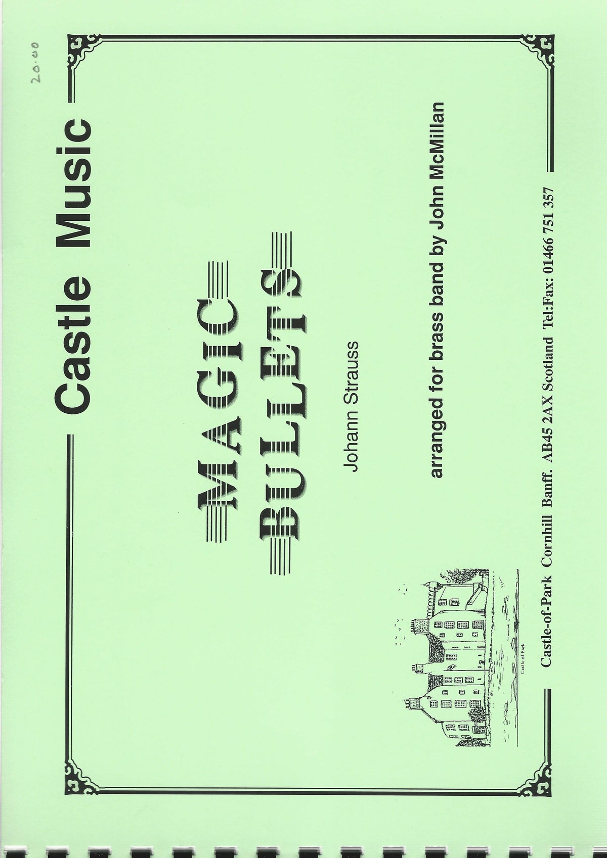 Magic Bullets for Brass Band - Johann Strauss, arr. John McMillan