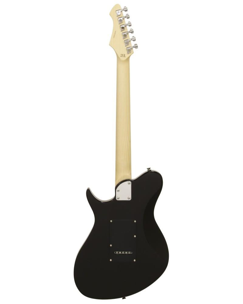 Aria Solid Body Electric Guitar Black