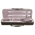 Violin Case Oblong Blue Lightweight, Integral Cov, 2 Bow Clips 4/4