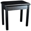 Montford Storage Piano Bench - Matt Black Finish