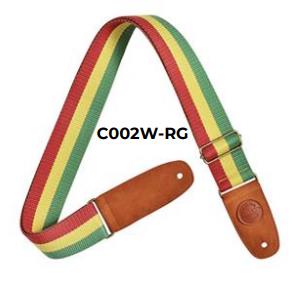 Amumu Guitar Strap Patterned, Leather Ends 34" to 59"