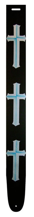 Perri 31 Printes Cross Leather Strap