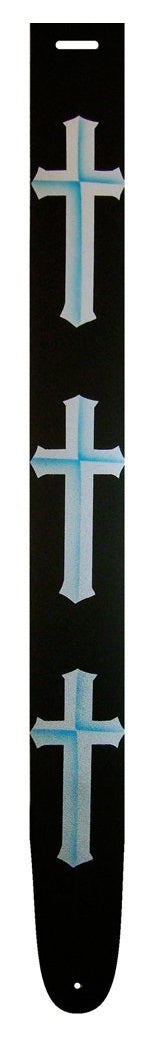 Perri 31 Printes Cross Leather Strap