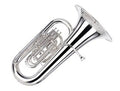 Besson BE982-2-0 Sovereign EEb Tuba in Silver Plate