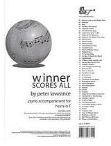Winner Scores All Piano Accompanimnet for Horn in F