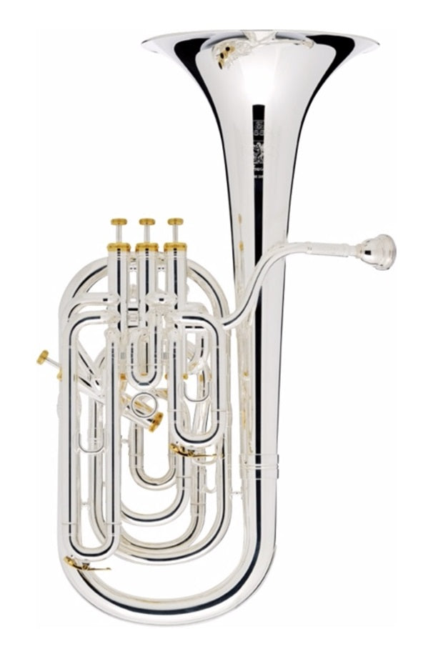 Besson BE2056-2G-0 Prestige Baritone 4 valve in Silver Plate