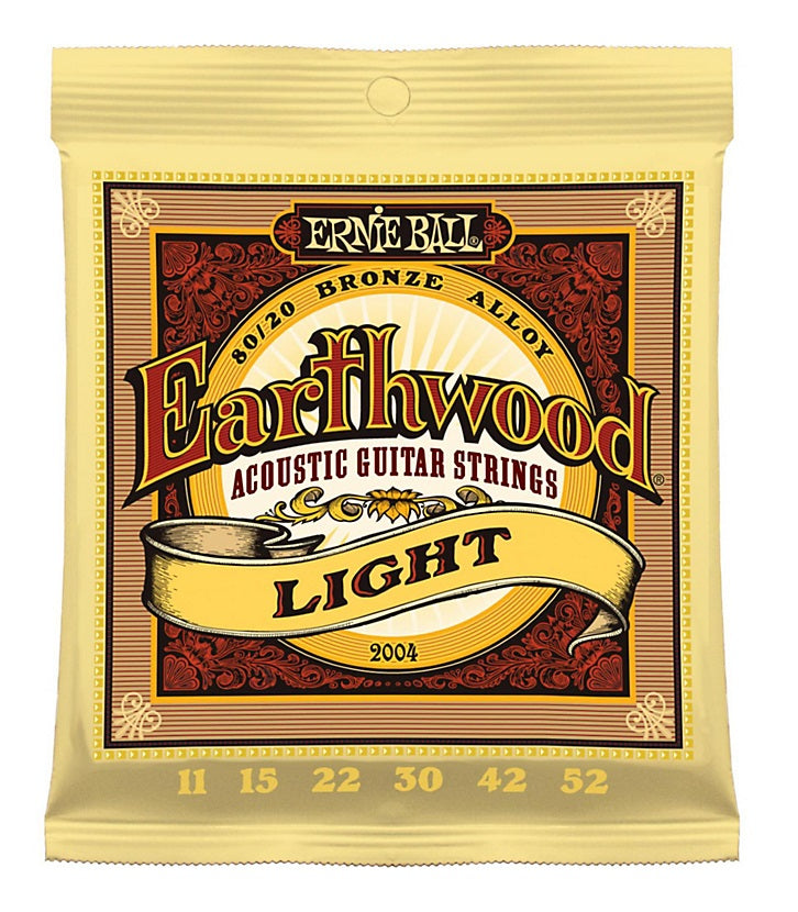 Ernie Ball Guitar Strings EW Bronze Light Set