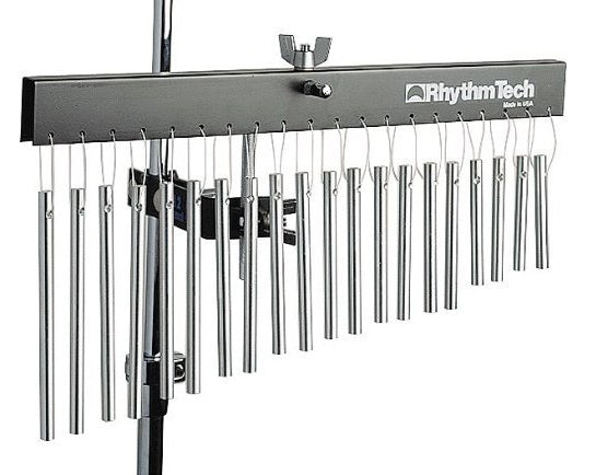 Rhythm Tech RT8100 Bar Chimes Single Row, Black