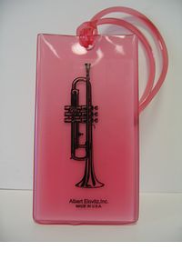Musical Instrument Identification Tag - Trumpet