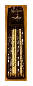Pencil & Eraser Boxed Set