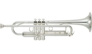 Yamaha YTR4335GSII Bb Trumpet in Silver Plate