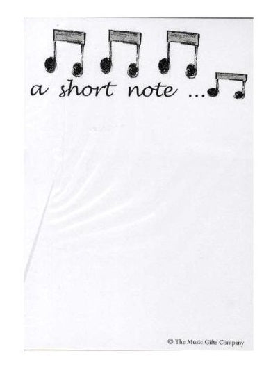 Notepad A Short Note