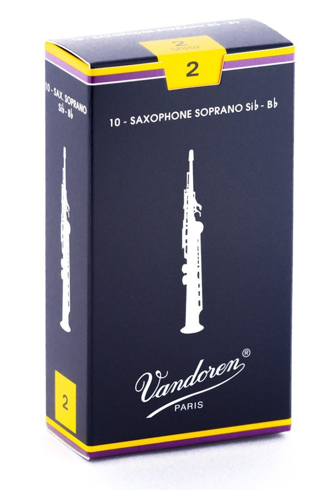 Vandoren Soprano Sax Reeds 2 Traditional (10 BOX)
