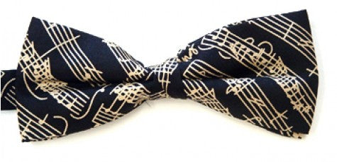 Silk Bow Tie Black