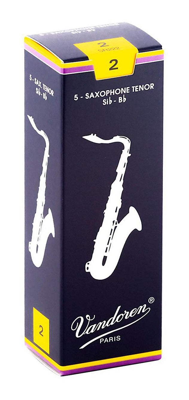Vandoren Tenor Sax Reeds 2 Traditional (5 BOX)
