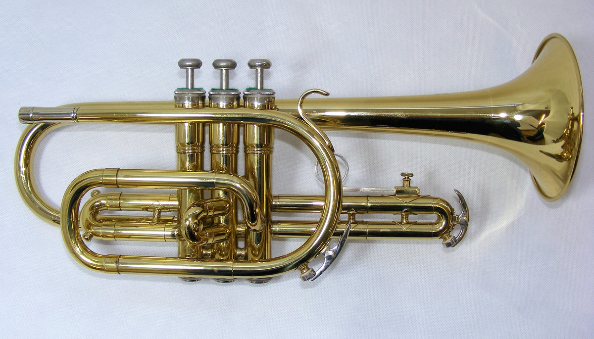 Pre-Owned King 602 Long Cornet in Lacquer