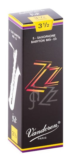 Vandoren Baritone Sax Reeds 3.5 Jazz (5 BOX)