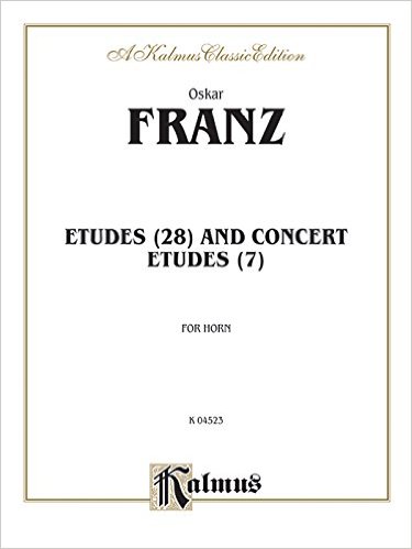 Etudes And Concert Etudes for Horn