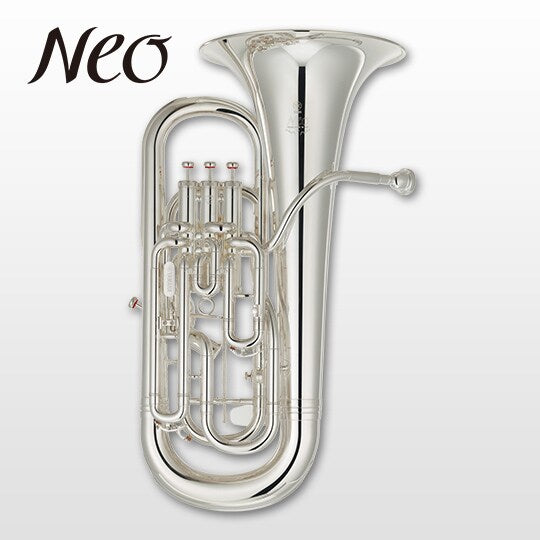 Yamaha YEP642TS02 Neo Euphonium with Tuning Slide Trigger in Silver Plate